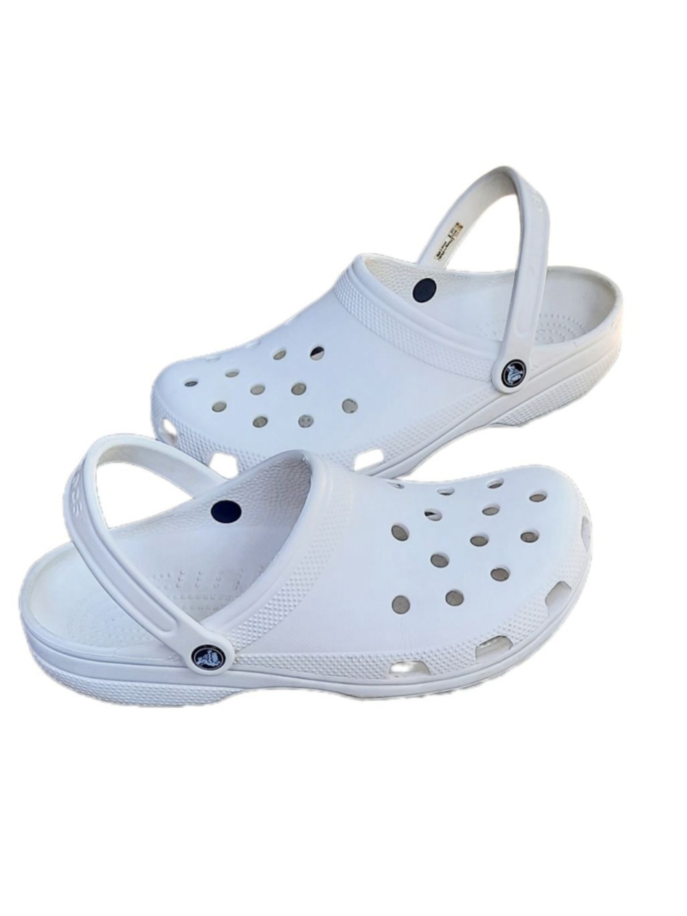 Men's Crocs Classic Clogs White Size 11